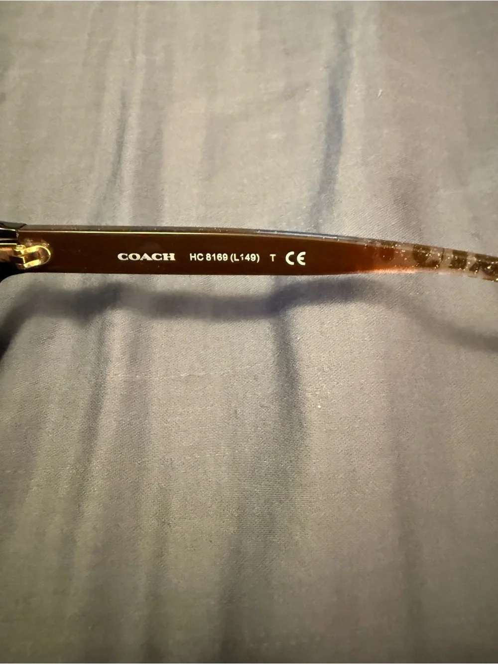 Coach Women's Tortoiseshell Sunglasses with Brown Lenses